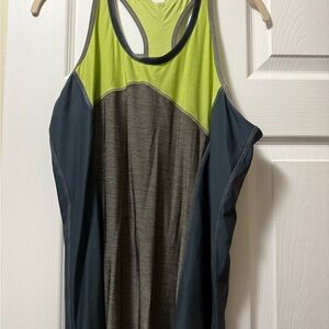 MPG Green and Gray Athletic Tank